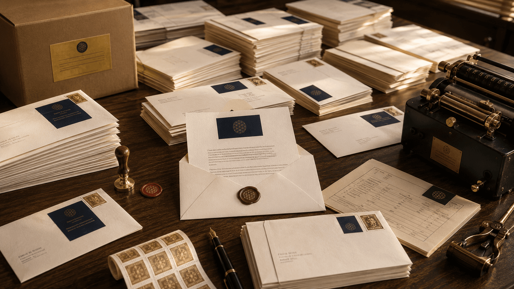 Campagne mailing courrier industriel premium
