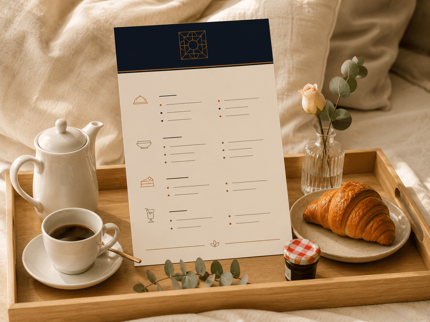 Menu room-service
